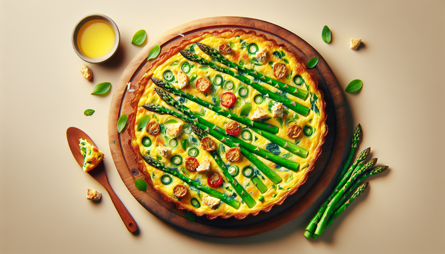 frittata con asparagi